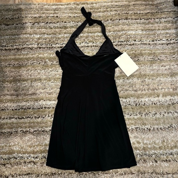 NWT Boston Proper Size 8 The Rio Dress Halter Stretch Black - Picture 6 of 8